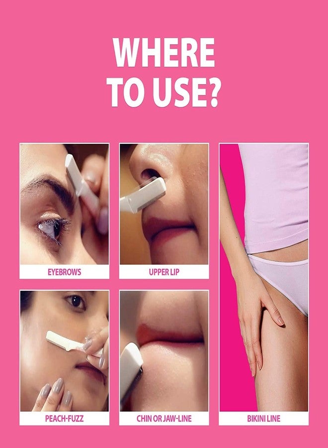 Top Select Facial Hair Removal Razor for Women and men - (Pack of 4) - Image 4